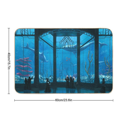 Akadaemia Ichthyology  Rapid-Drying Bath Mat