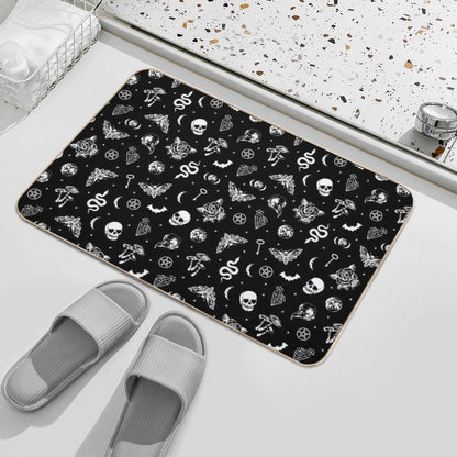 Witchcraft B&W  High-Traffic Bath Mat