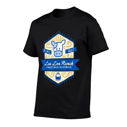 Zelda Lon Lon Ranch Finest Milk In Hyrule  Eco-friendly Material T-Shirt