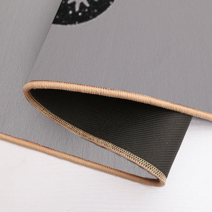 Dog Paw Camping Best Gift for Puppies Lover  Dirt-Trapping Bath Mat