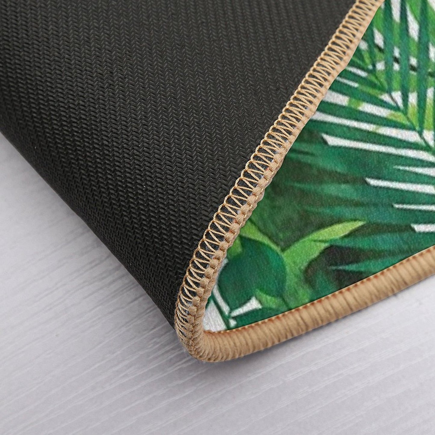 Get Naked, Tropical Jungle, Fun Bathroom Art  Slip-Resistant Bath Mat