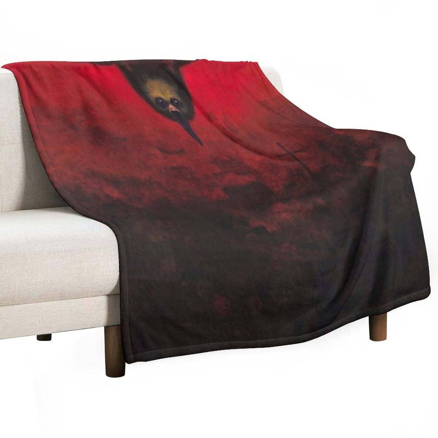 Zdzisław Beksiński Paintings Zdzisław Beksiński Artwork Eco-conscious Throw Blanket