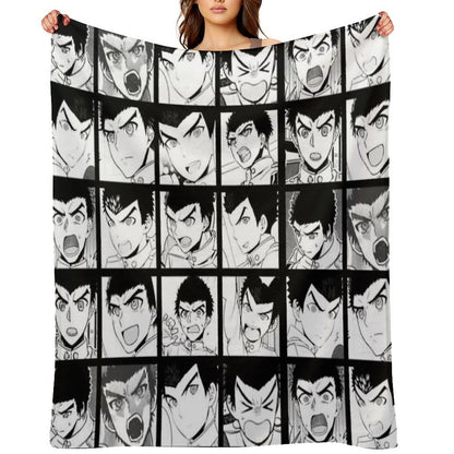 Ishimaru Manga Collection Travel-friendly Throw Blanket