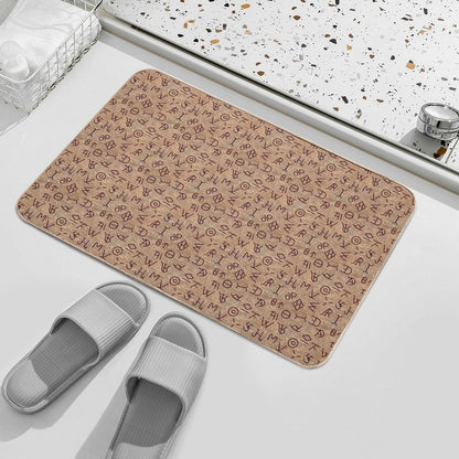 Cattle Brands  Toxin-Free Bath Mat