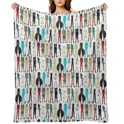 Star Costumes 1 Bowie Multi-functional Throw Blanket
