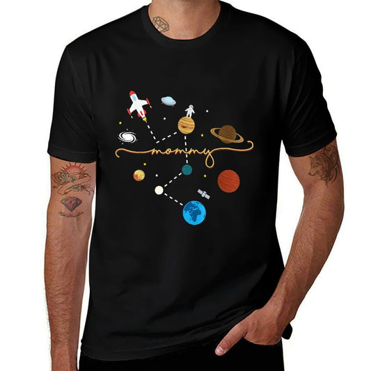 Mom Outer Space Birthday Party  Classic T-Shirt