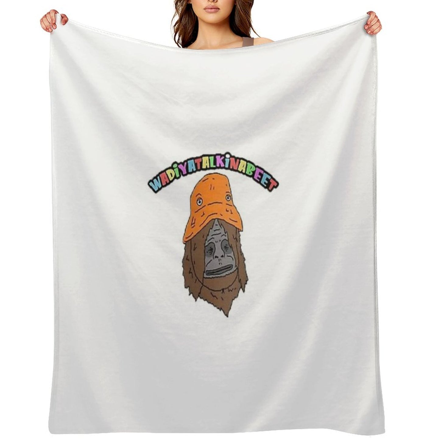 Sassy Wadiyatalkinabeet The Big Lez Show T-Shirt Mask Hat Stickers Cheapest On RedBubble Plush Throw Blanket