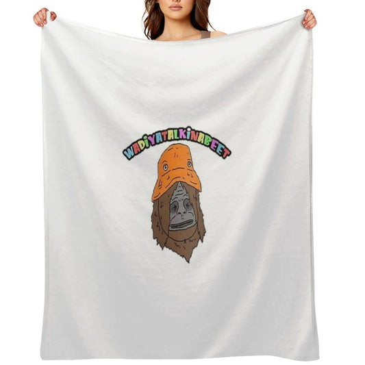 Sassy Wadiyatalkinabeet The Big Lez Show T-Shirt Mask Hat Stickers Cheapest On RedBubble Plush Throw Blanket