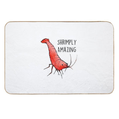 Shrimply Amazing  Slip-Resistant Bath Mat