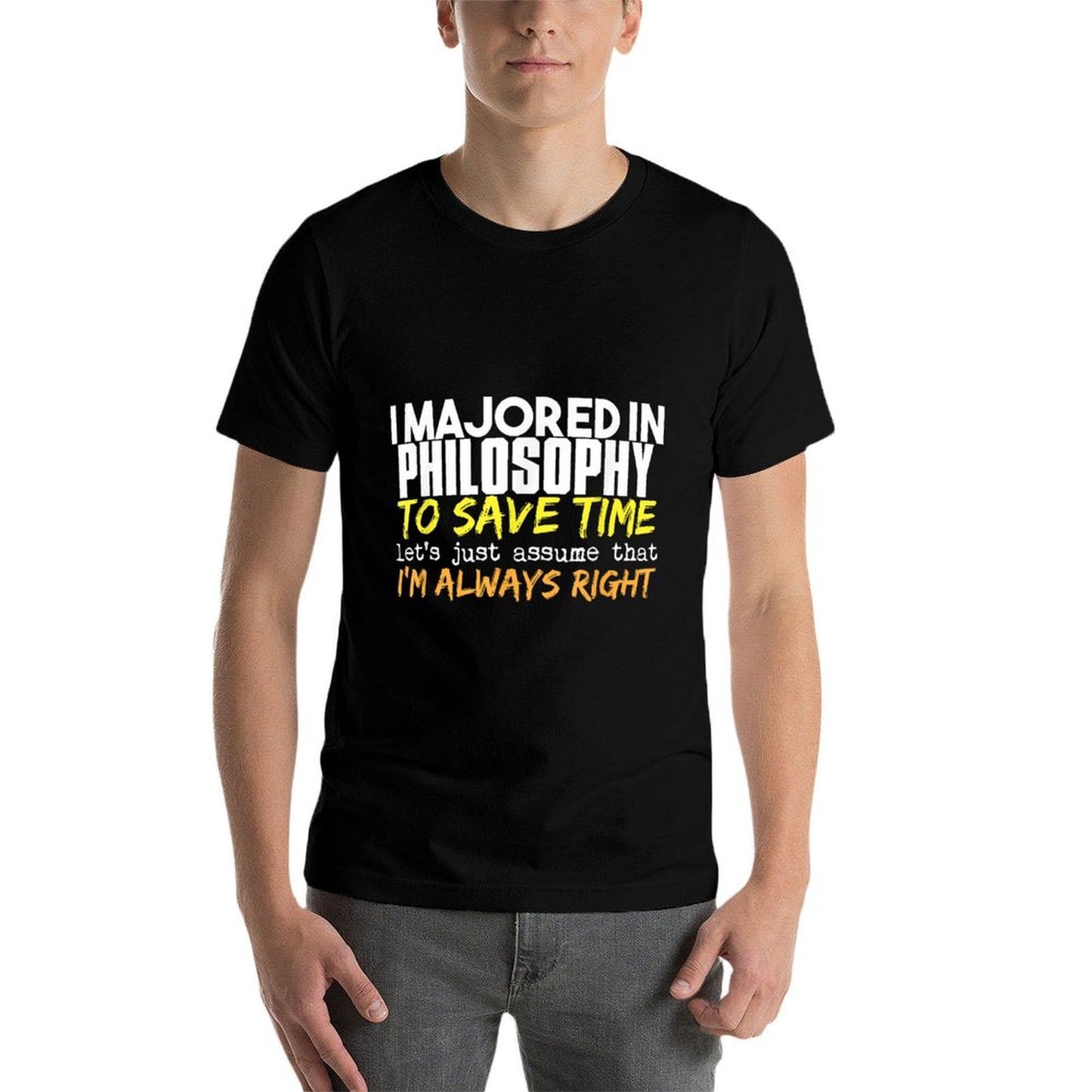 Philosophy Major for Back to School Gift  Vintage-inspired T-Shirt