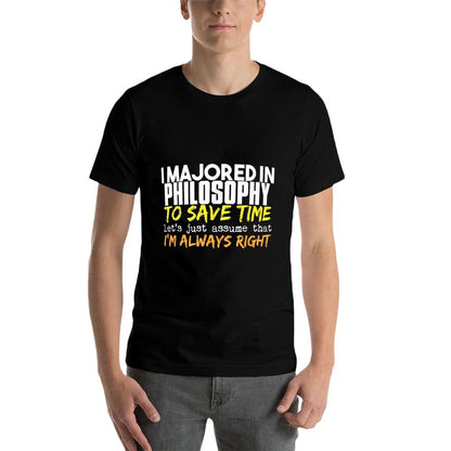 Philosophy Major for Back to School Gift  Vintage-inspired T-Shirt