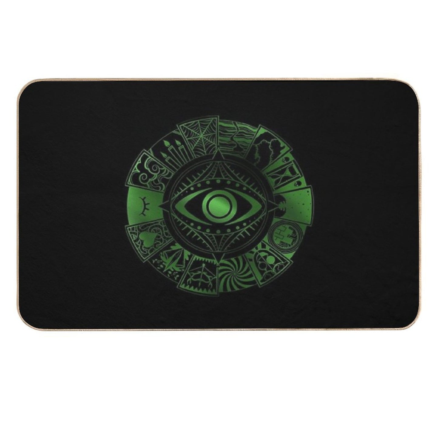 Fears Wheel  Dirt-Trapping Bath Mat
