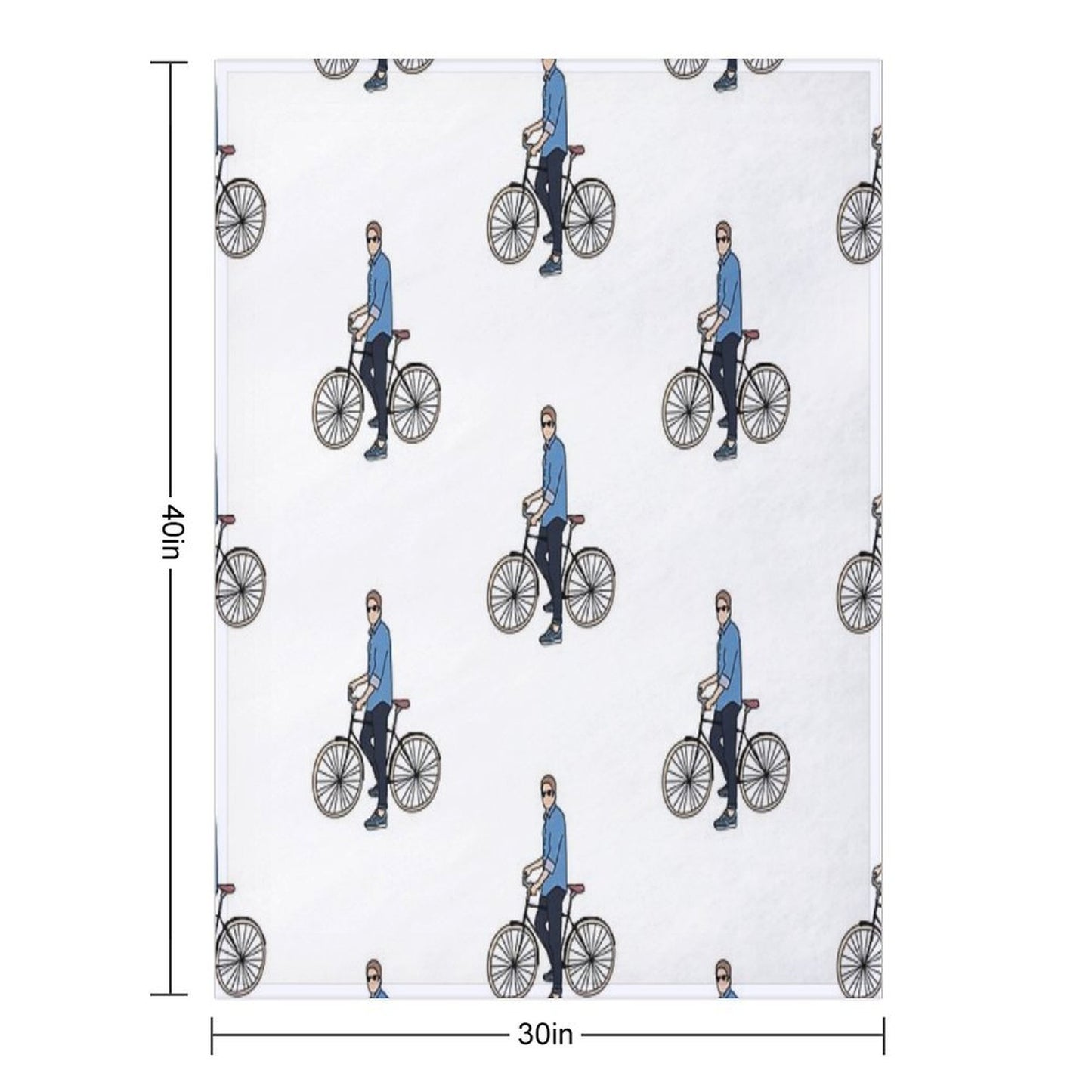 Ben Rector Compact Throw Blanket