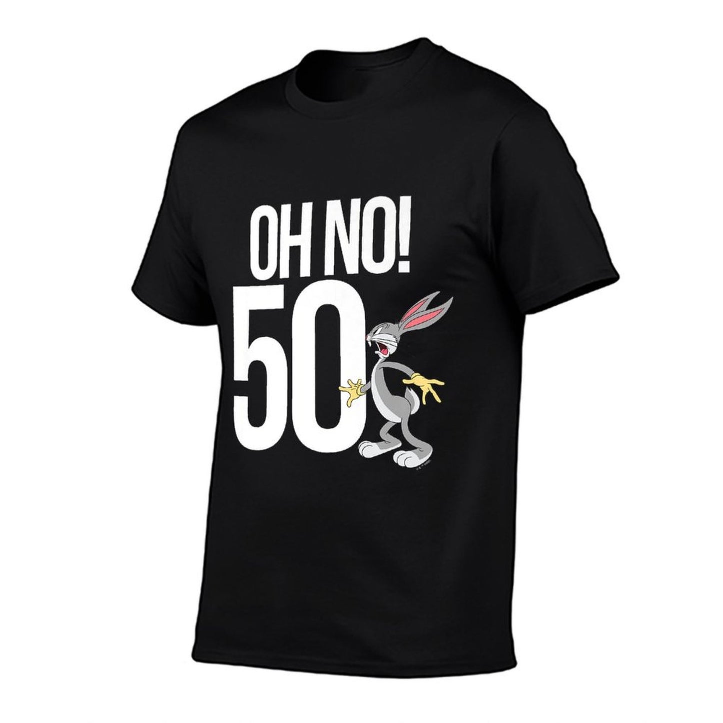 Looney Tunes Bugs Bunny Oh No! 50! 50th Birthday Premium  Tagless Design T-Shirt