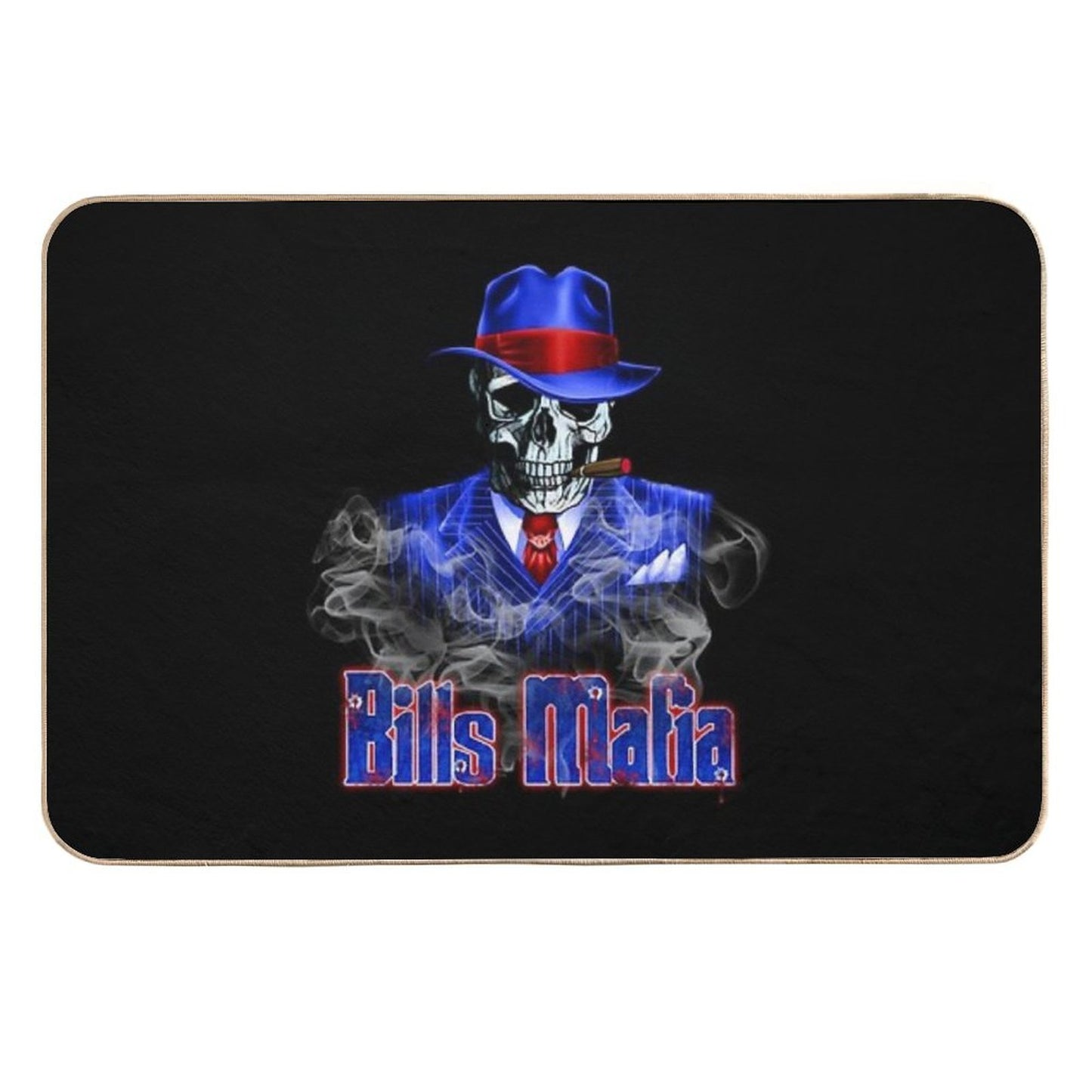 Bills Mafia  Stain-Proof Bath Mat