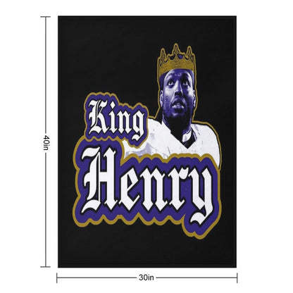 King Henry Ravens Derrick Henry Multi-functional Throw Blanket