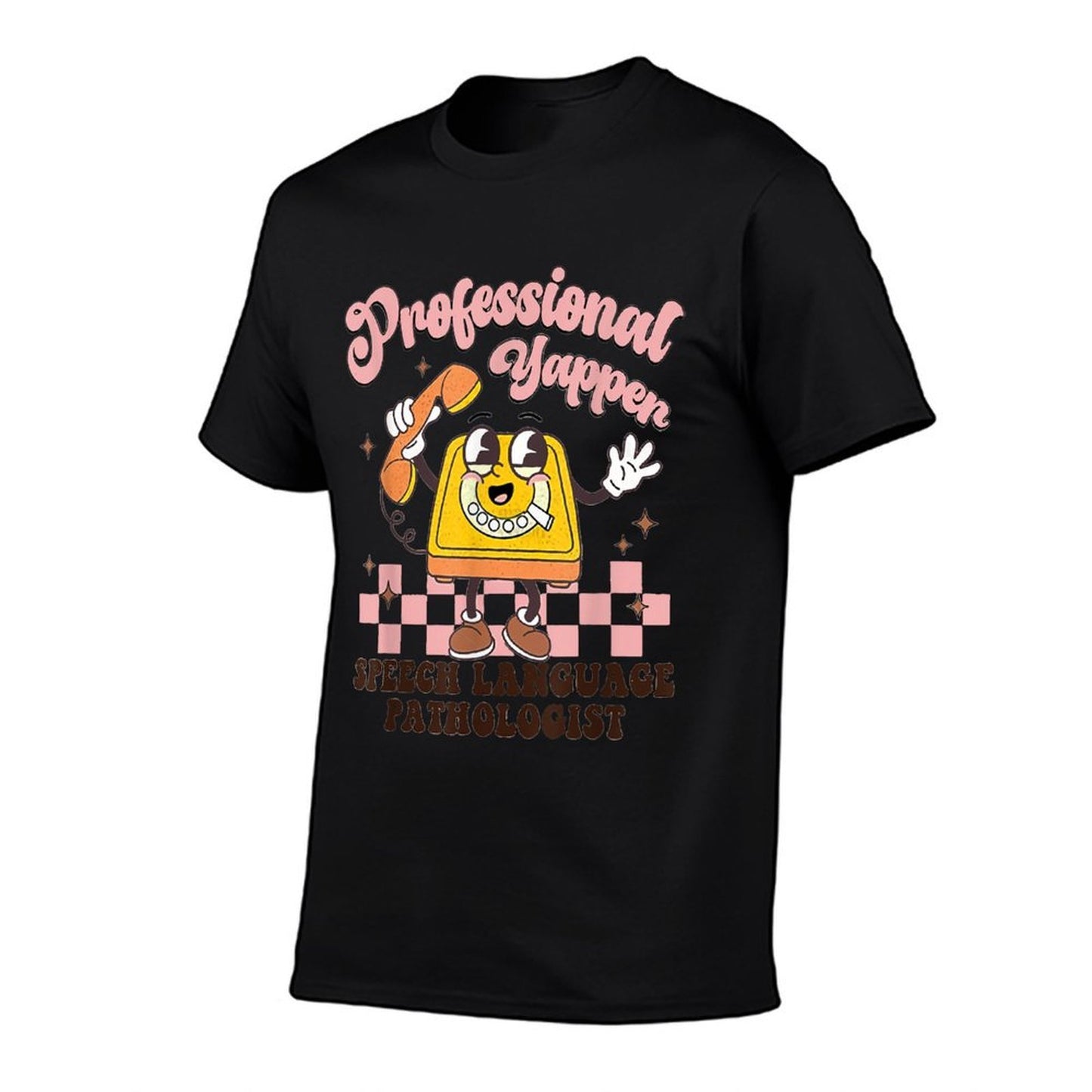 Retro Professional Yapper Speech Language Pathologist SLP  High-quality Stitching T-Shirt