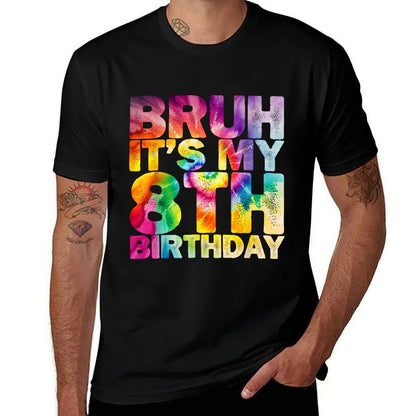 Bruh It's My 8th Birthday 8 Year Old Birthday  Classic T-Shirt
