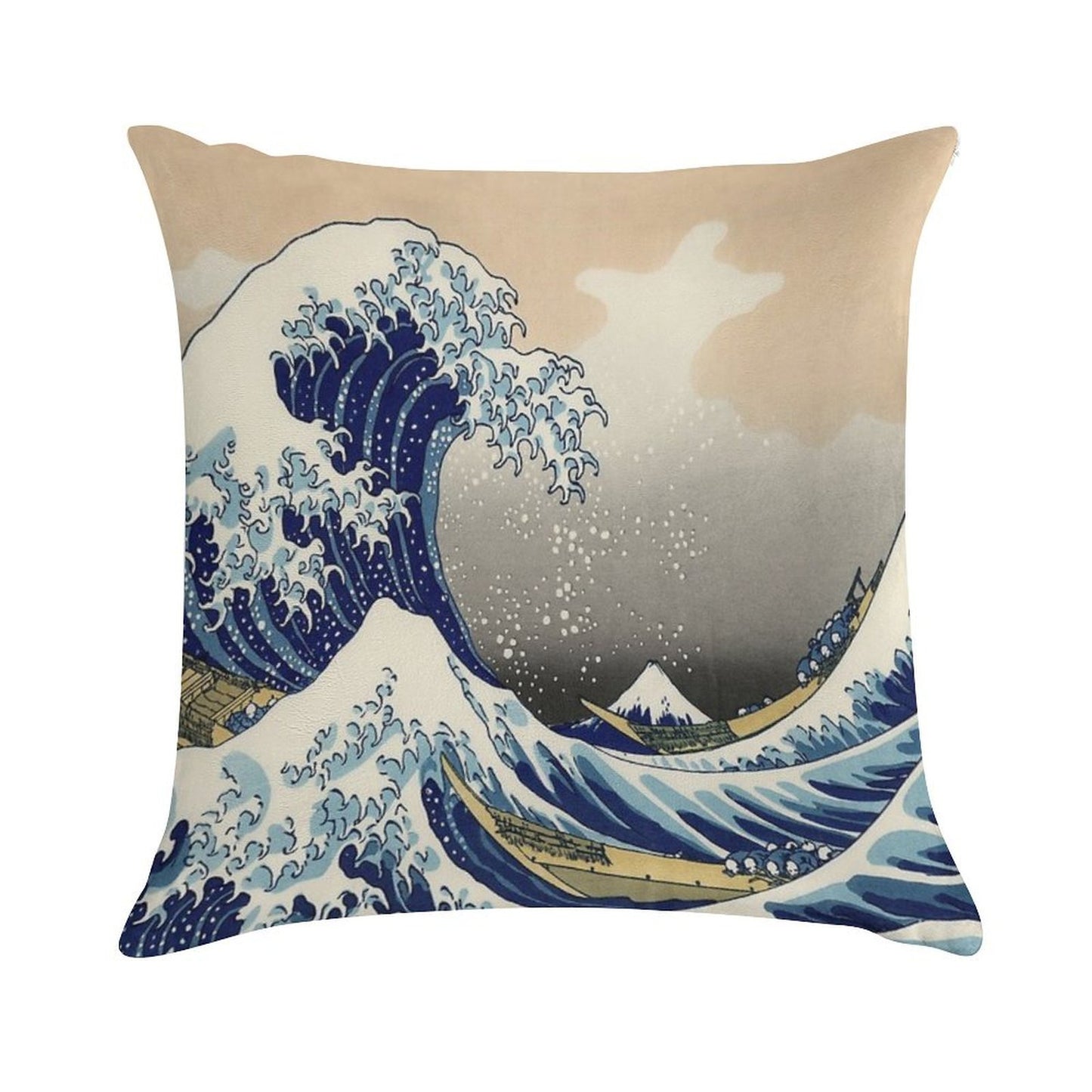 Great Wave Soft Ultra-Soft Texture Throw Pillow