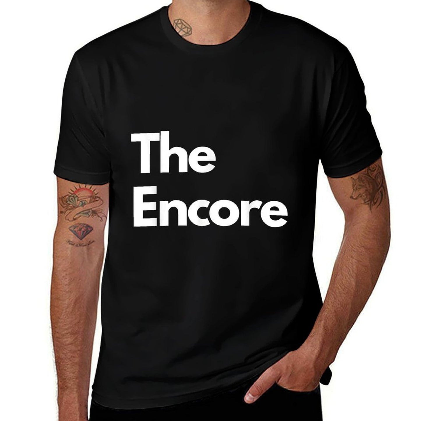 The Encore - Funny Minimalist Titles  Cotton T-Shirt