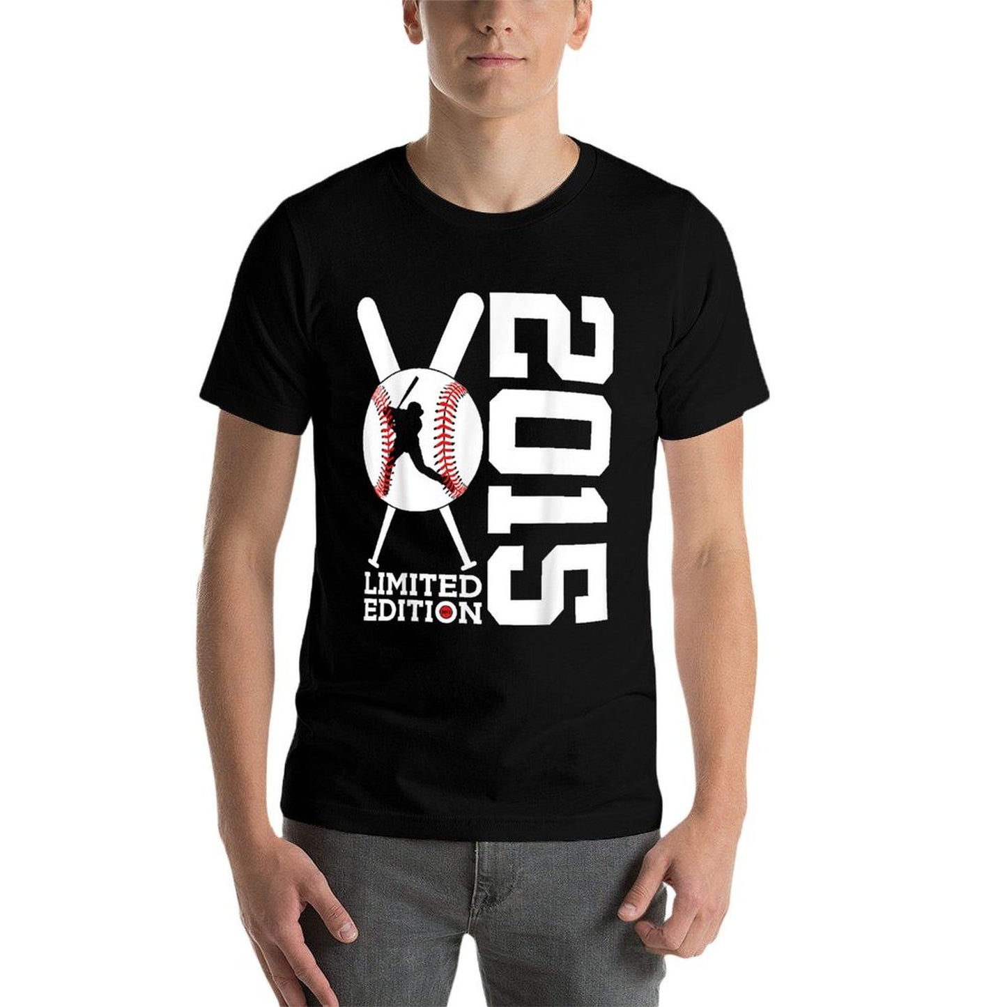 10th BIRTHDAY BASEBALL LIMITED EDITION 2015  Tagless Design T-Shirt