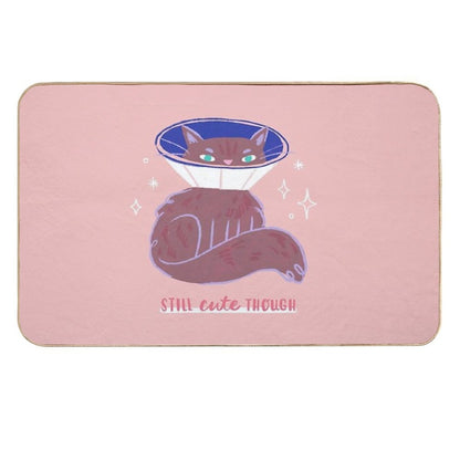 Still Cute Though - Cute Cat  Toxin-Free Bath Mat