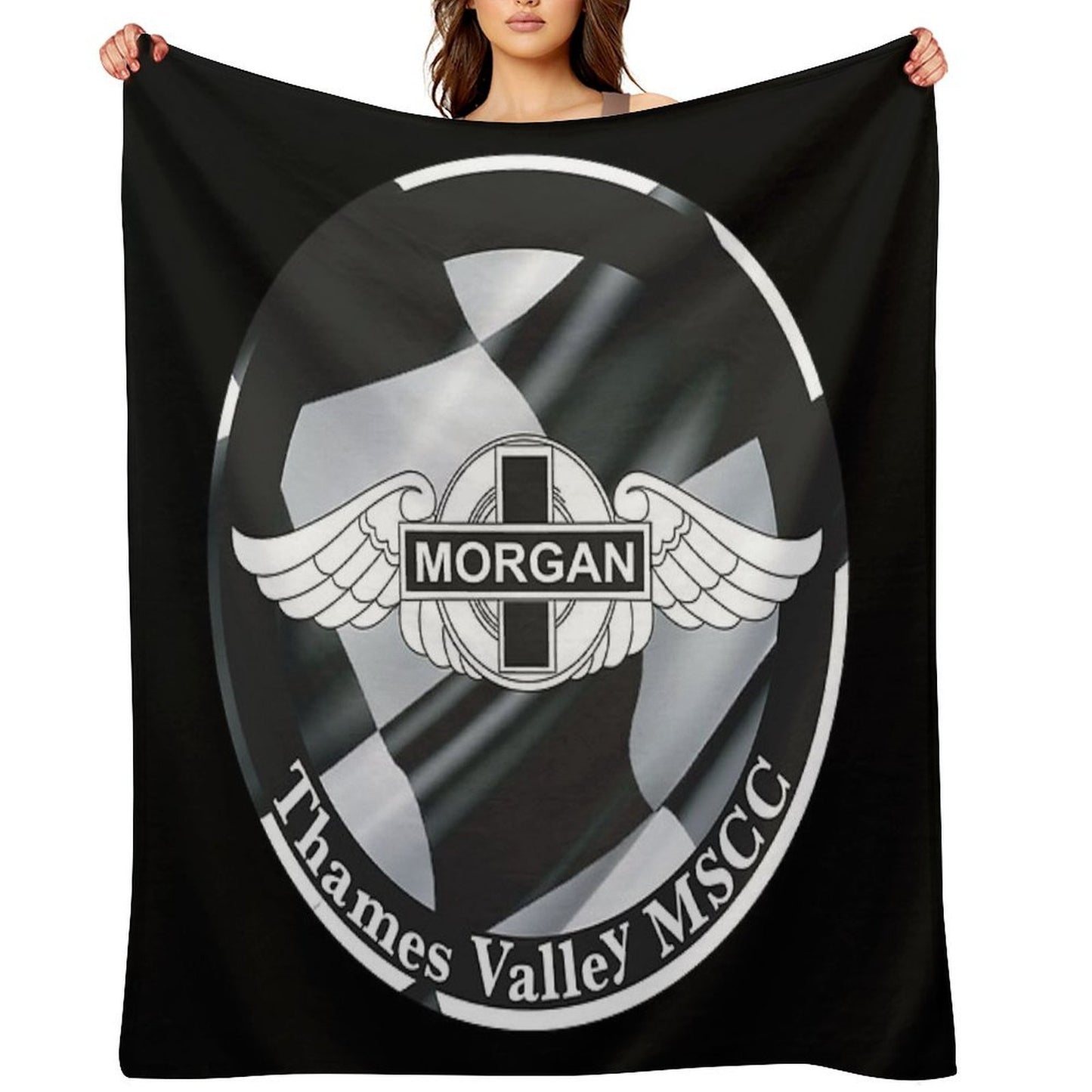Morgan Cars Compact Throw Blanket