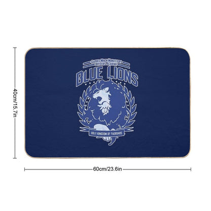 Blue Lions Class  Non-Slip Bath Mat