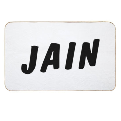 Jain Singer French - Black Version  Pet-Safe Bath Mat