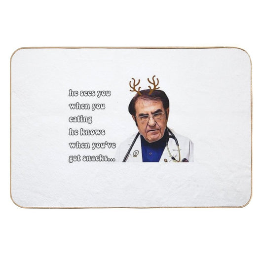 Dr Now ORIGINAL Willow Days, Dr Now, Doctor Now Christmas  Long-Lasting Bath Mat