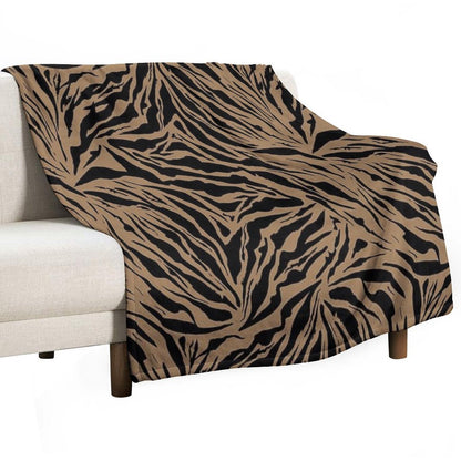 Jungle Tiger Eco-conscious Throw Blanket