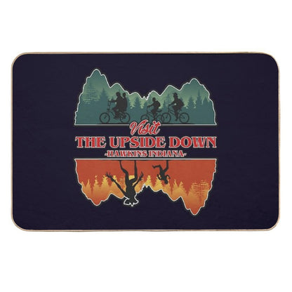 Stranger Things The Upside Down  Eco-Friendly Bath Mat