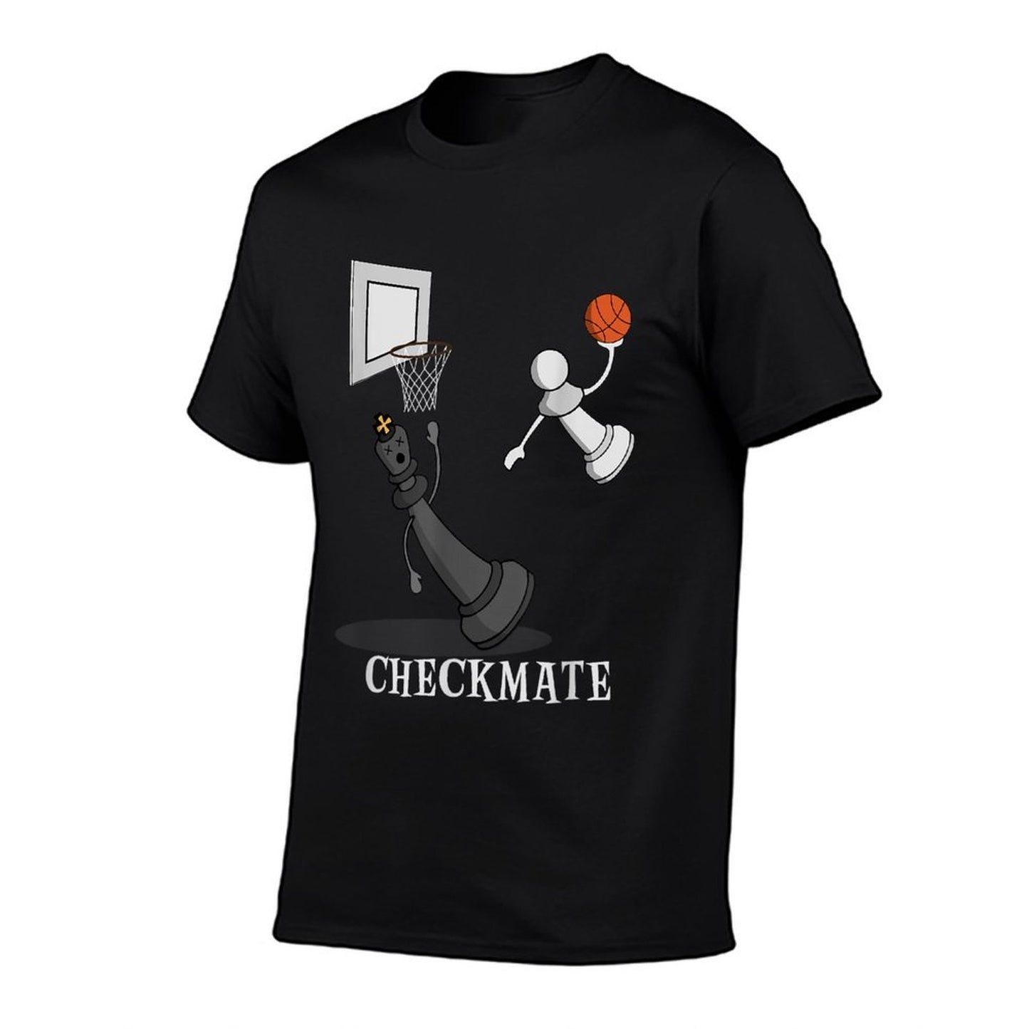 Funny Checkmate Chess Basketball Game Board King Pawn Piece  Vintage-inspired T-Shirt
