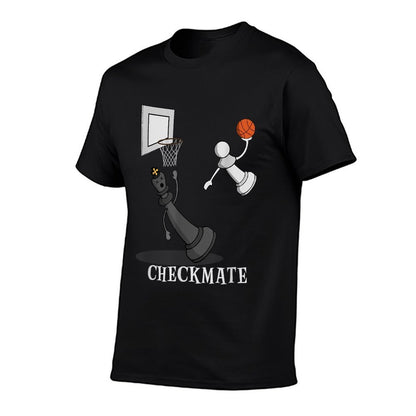 Funny Checkmate Chess Basketball Game Board King Pawn Piece  Vintage-inspired T-Shirt