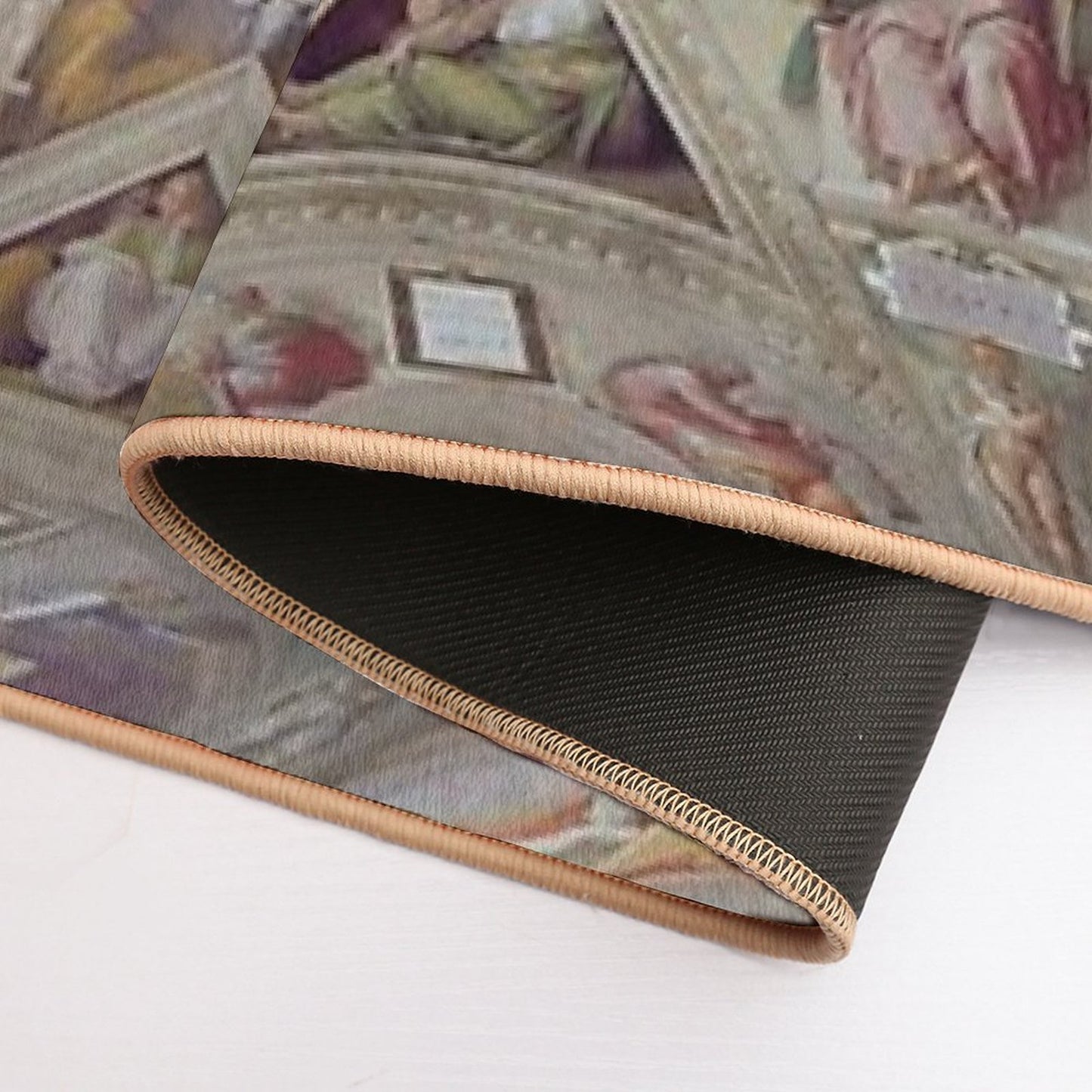 The Sistine Chapel - Michelangelo  Non-Slip Bath Mat