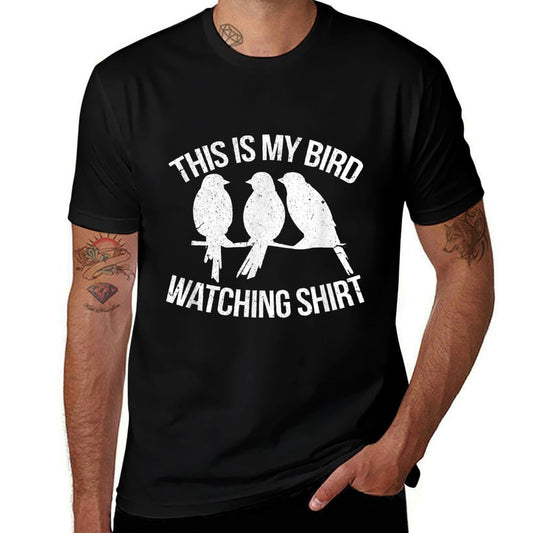 This Is My Bird Watching Funny Birdwatching Birding  Slim-fit Cut T-Shirt