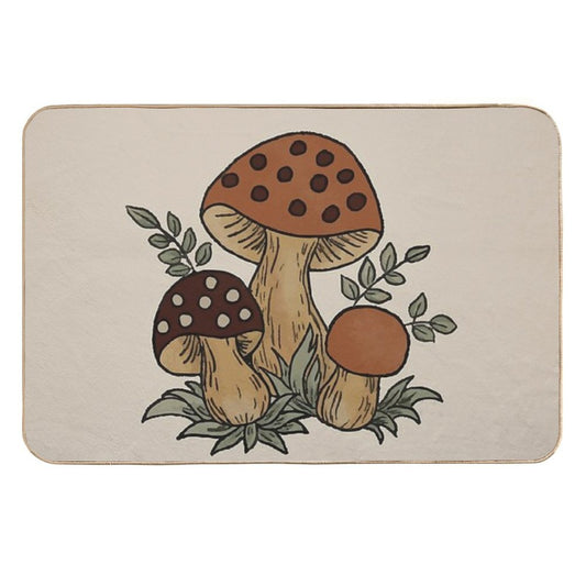 Merry Mushroom  Non-Slip Bath Mat