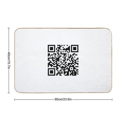 Star Wars Theme QR Code  Anti-Trip Bath Mat