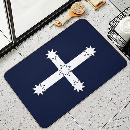 Australian Eureka Flag by Orikall  Toxin-Free Bath Mat