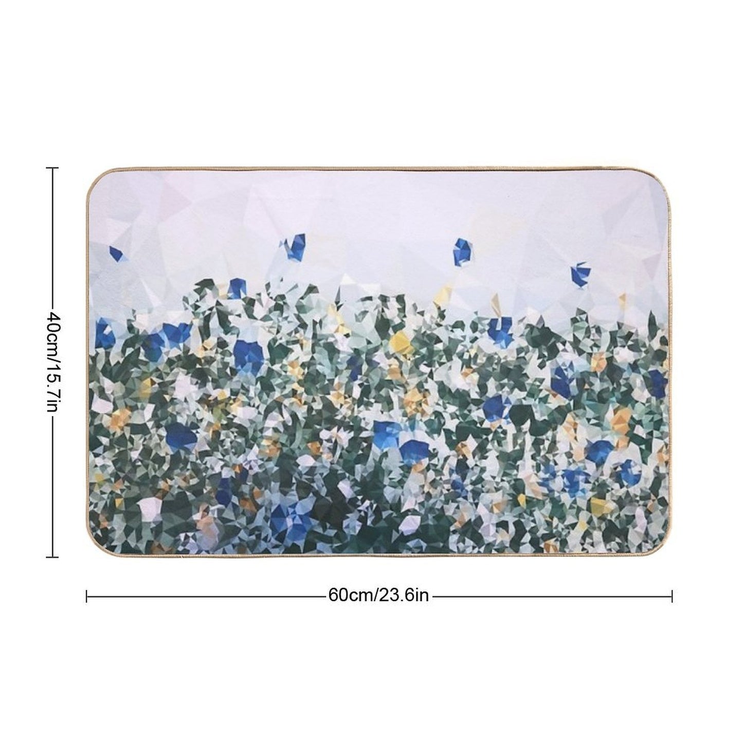 Almost Summer (Pattern)  Versatile Bath Mat