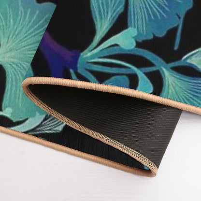 O Ginkgo (on Black)  Odorless Bath Mat