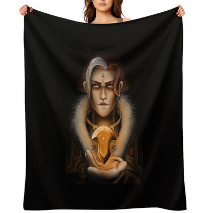 Emet-Selch And Azem's Crystal Premium Throw Blanket