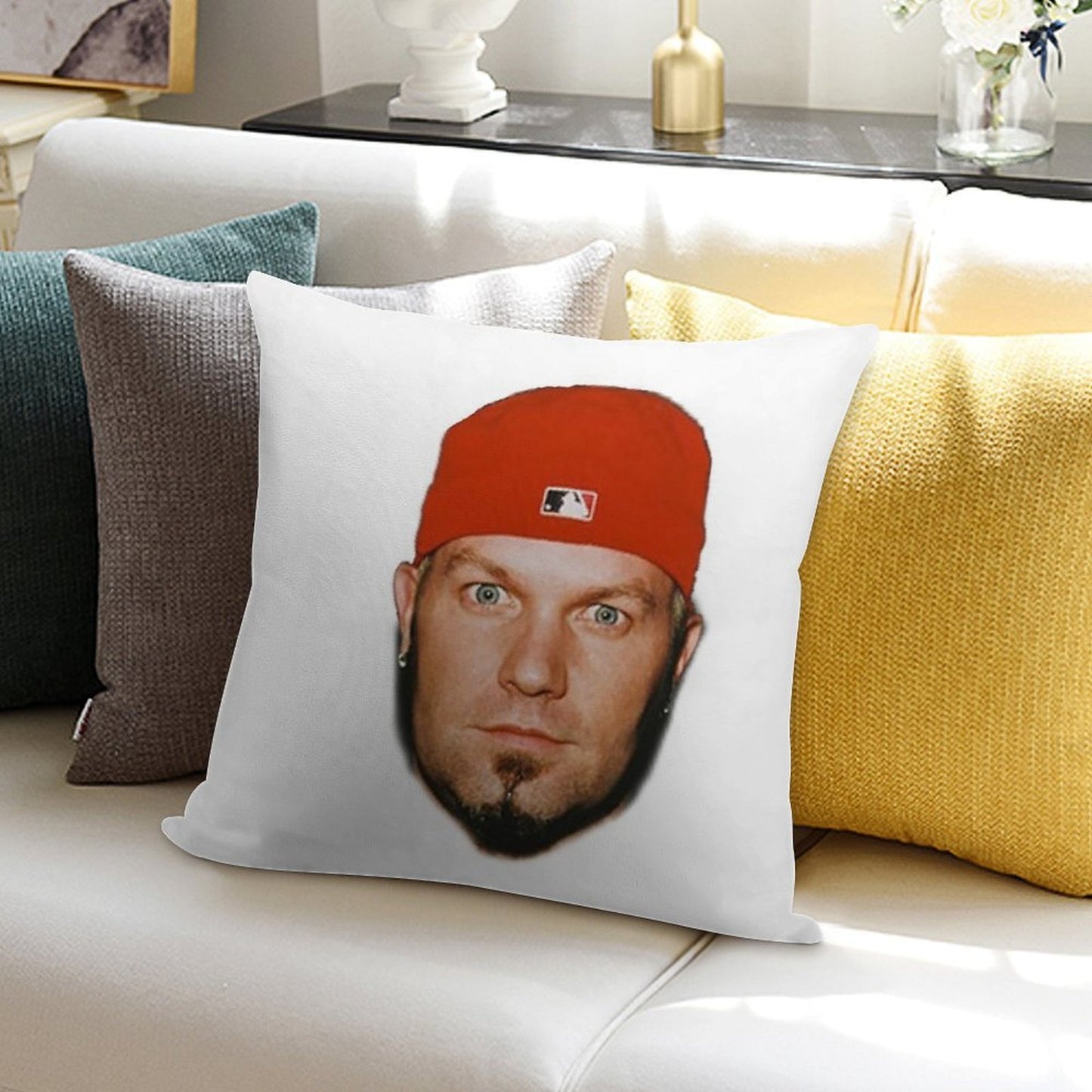 Fred Durst Soft Reinforced Edging Throw Pillow