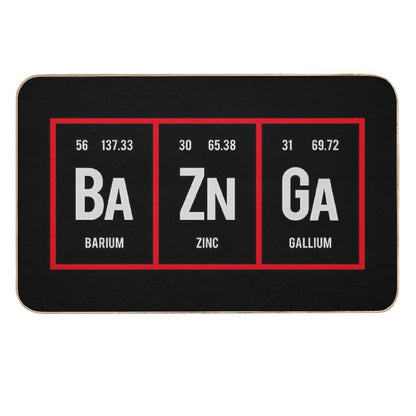 Baznga - Periodic Table of Elements  Anti-Trip Bath Mat