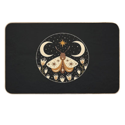 Between Two Moons  Non-Slip Bath Mat