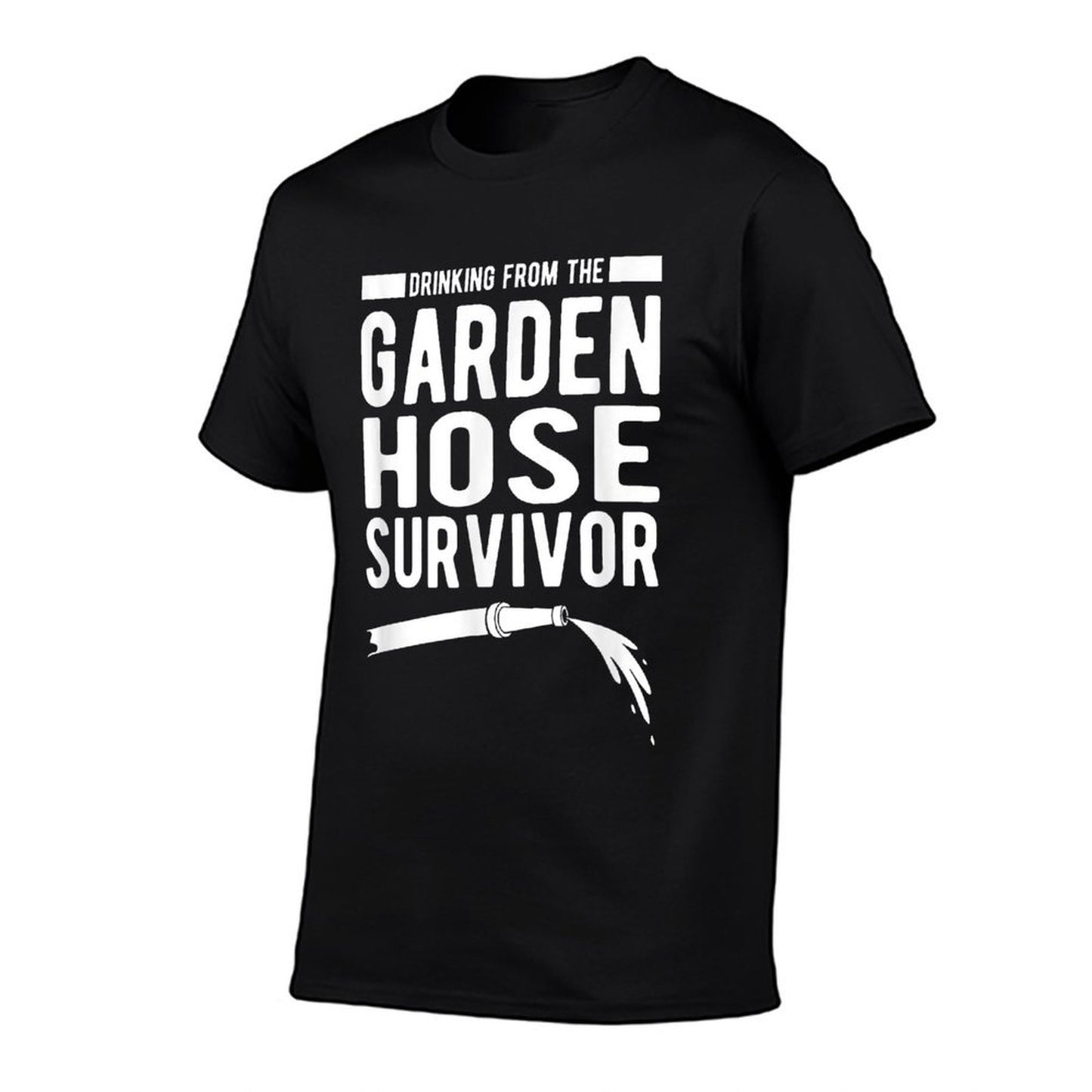 Drinking from The Garden Hose Survivor Funny Baby Boomer  Affordable Price T-Shirt