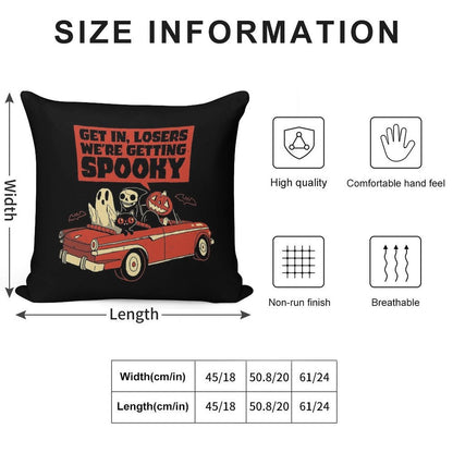 Getting Spooky Soft Multiple Sizes Throw Pillow