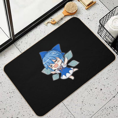 Cirno Blue  Dirt-Trapping Bath Mat