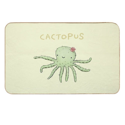Cactopus  Easy To Clean Bath Mat