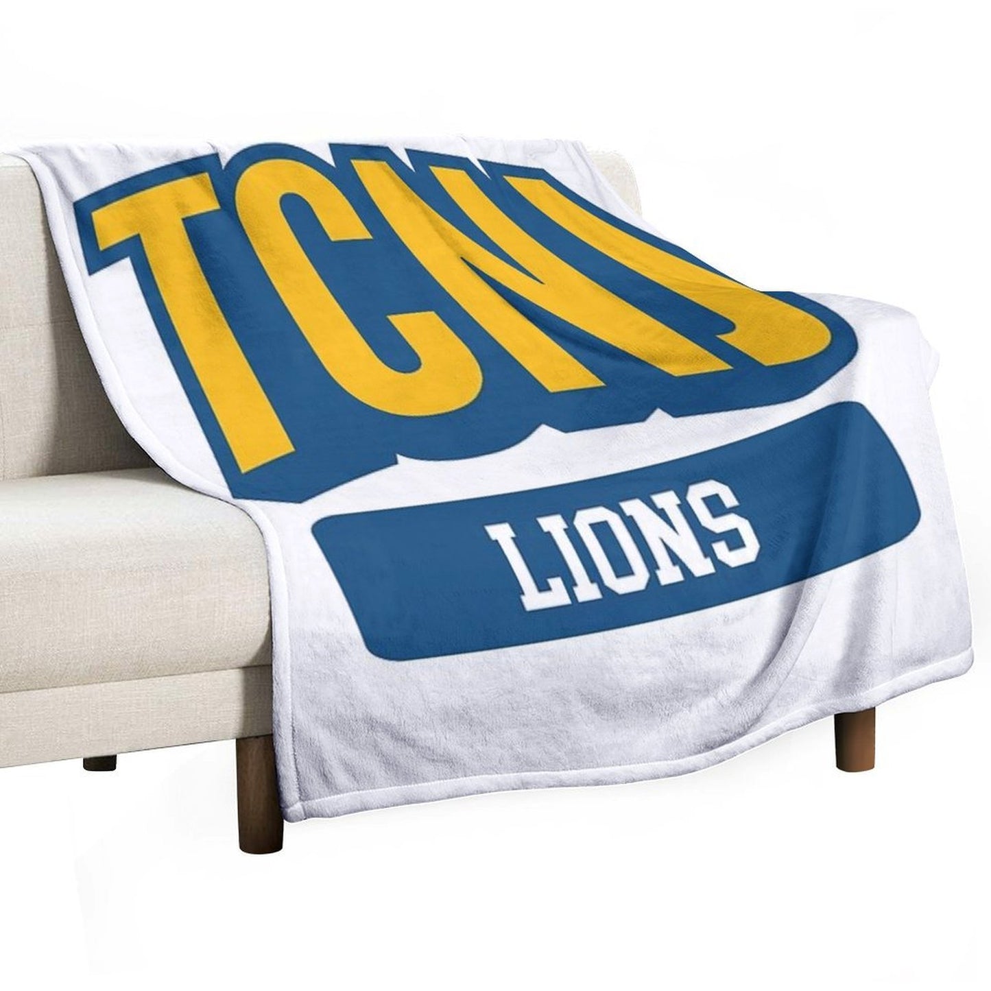 TCNJ Lions Collegiate Arch Comfort Throw Blanket